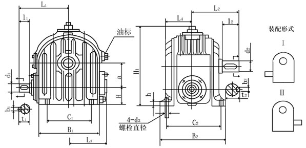 CWU蝸輪減速機